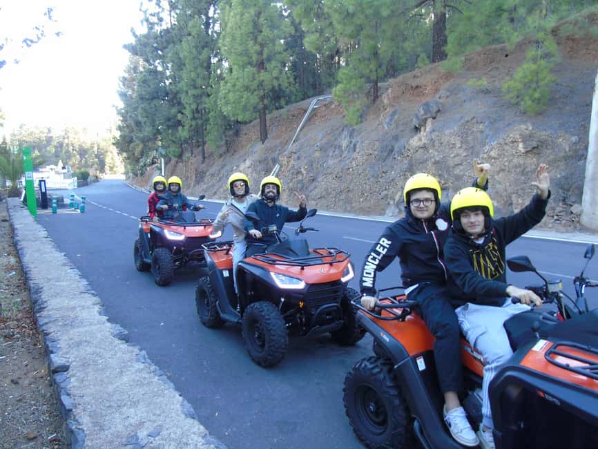 Tenerife: Guided Quad Bike Tour to Teide National Park - Equipment, clothing, and weather advice