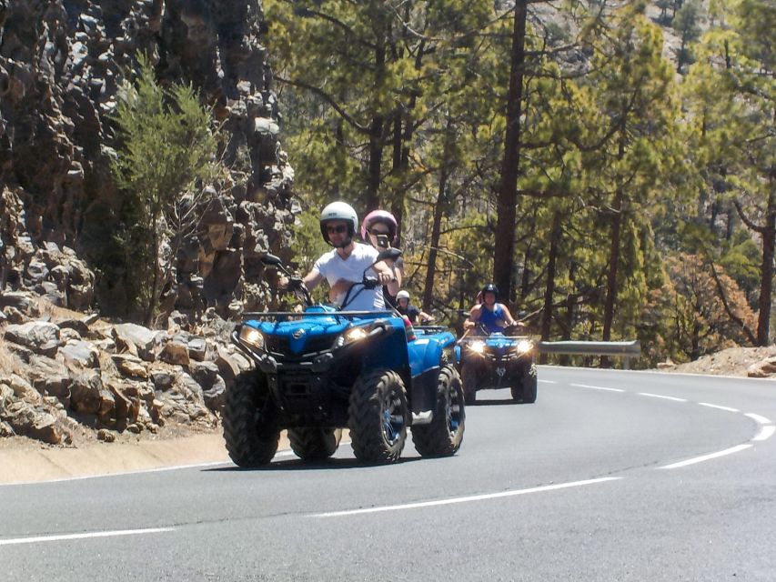 Tenerife: Quad Adventure Tour in Teide National Park - From the Quad Safari Tenerife office to the open road