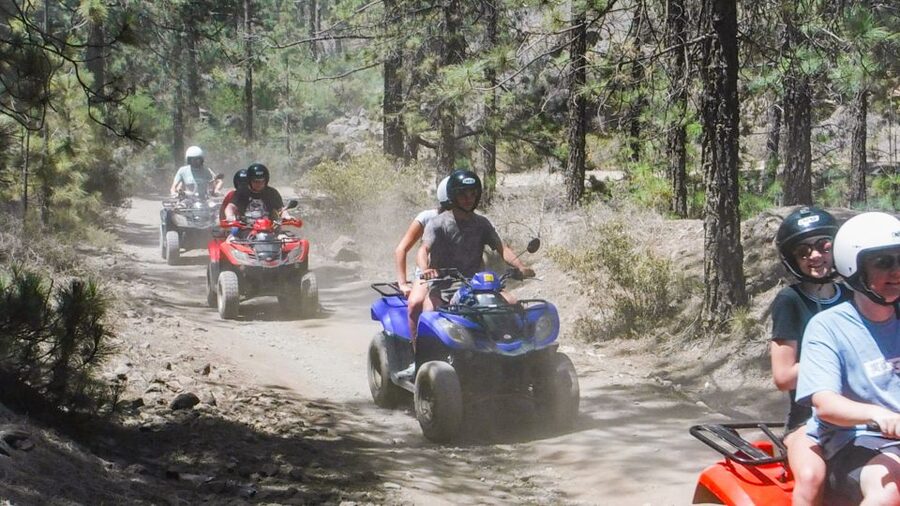 Tenerife: Quad Adventure Tour in Teide National Park - The volcanic world around Boca del Tauce