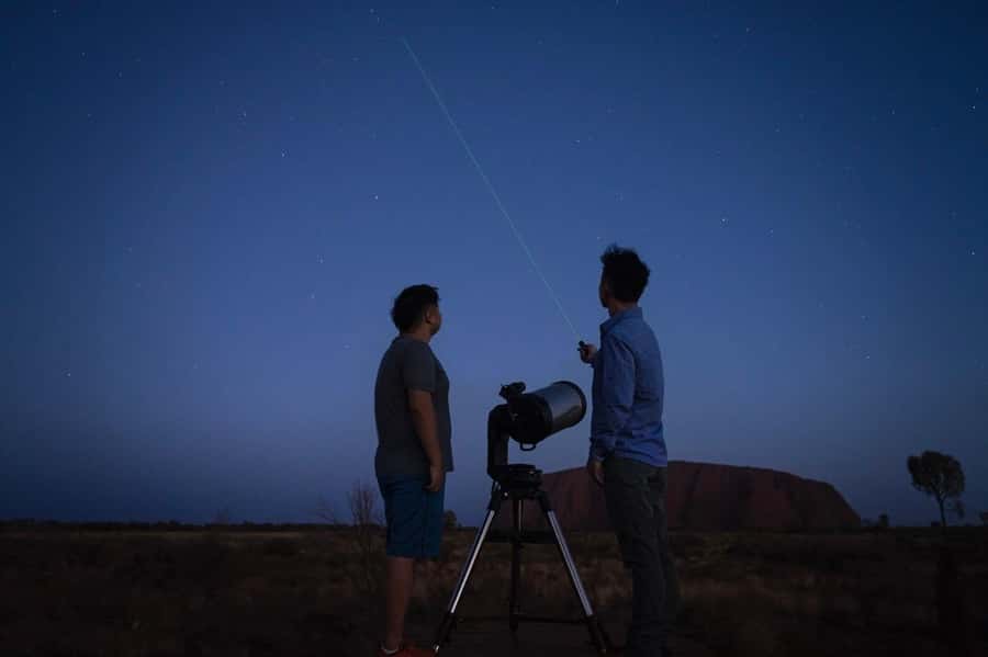 Uluru: National Park Astronomy Tour with Telescope and Photo - Leaving the resort for a darker sky
