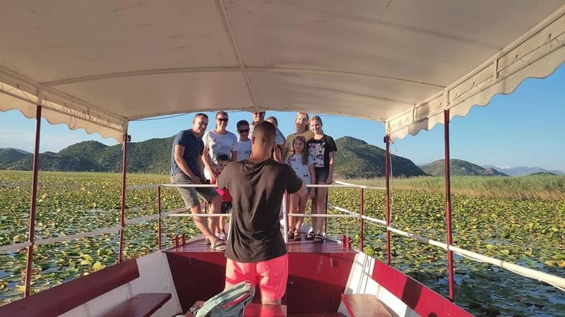 Virpazar: Skadar Lake National Park Guided Boat Tour - The first wide view of Skadar Lake