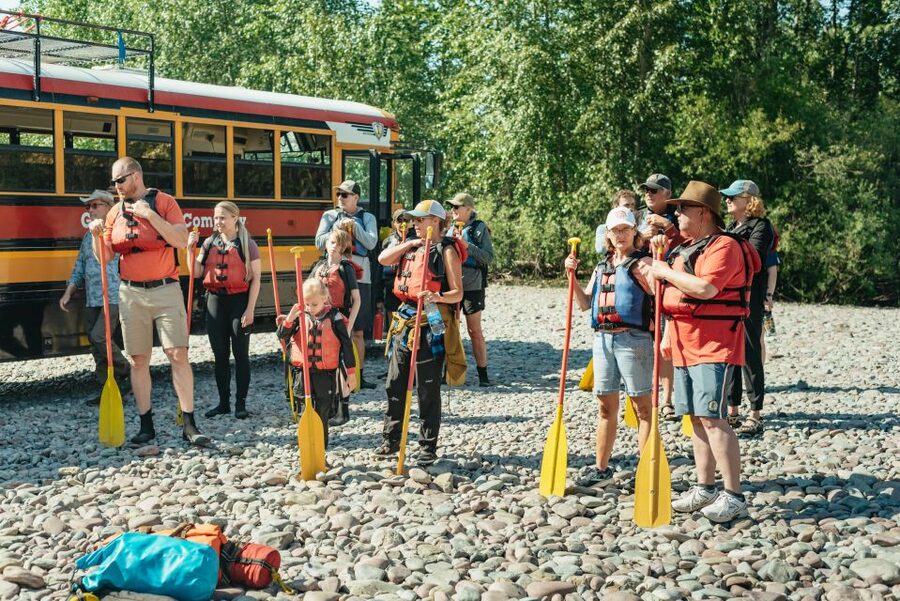 West Glacier: Glacier National Park Scenic Raft Trip - What the $90 price really includes