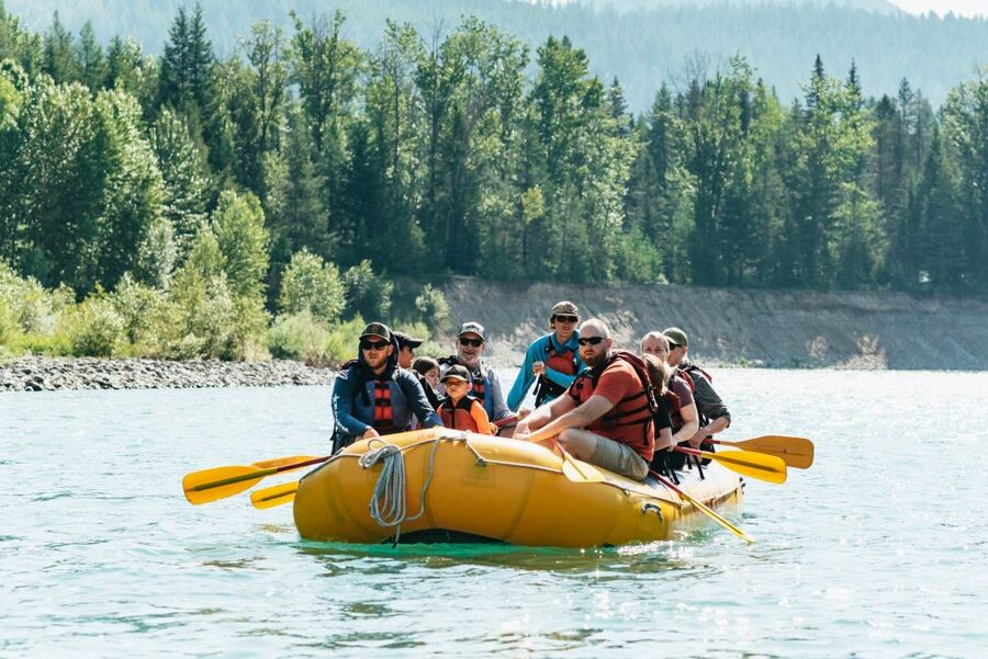 West Glacier: Glacier National Park Scenic Raft Trip - Check-in and the short ride to the river