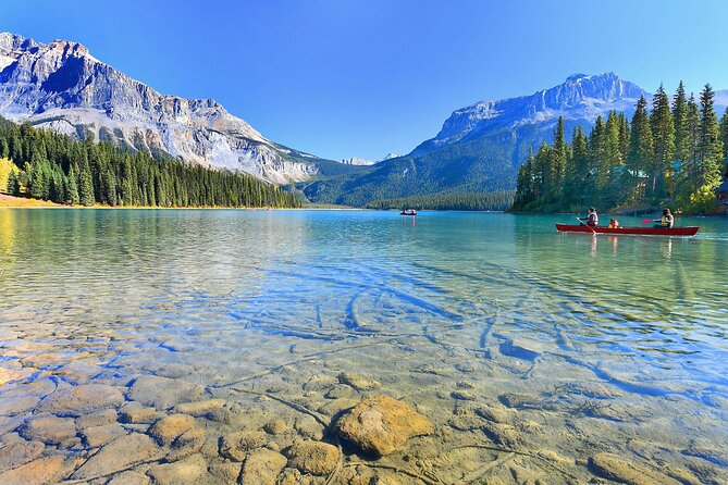 Yoho, Banff National Park, Okanagan Lake 4-Day Tour from VR - Day two: railway history and Banff from above